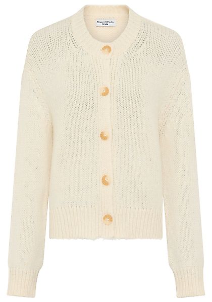 Marc OPolo DENIM Cardigan "relaxed" aus kuschligem Schurwolle-Alpakawolle-M günstig online kaufen