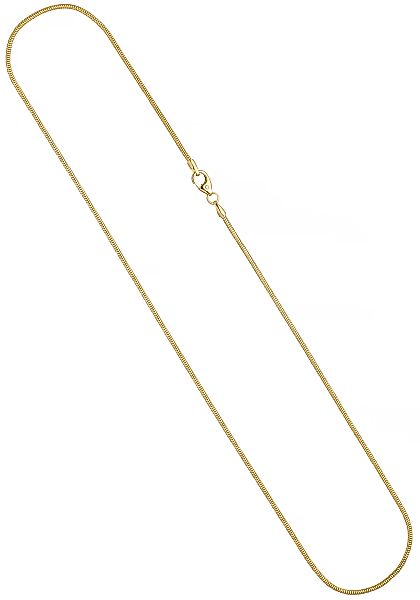 JOBO Goldkette, Schlangenkette 333 Gold 42 cm 1,6 mm günstig online kaufen