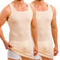 HERMKO Unterhemd 16027 2er Pack Herren günstig online kaufen