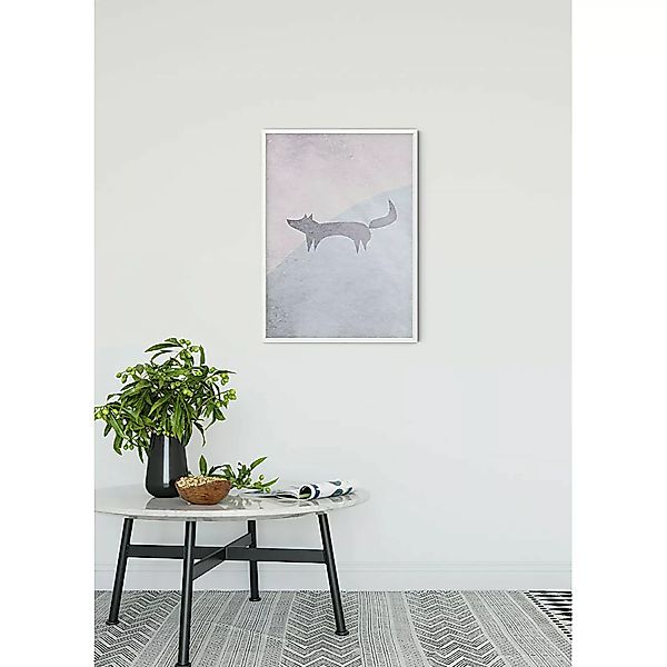 KOMAR Wandbild - Wild and Free Fox  - Größe: 50 x 70 cm mehrfarbig Gr. one günstig online kaufen