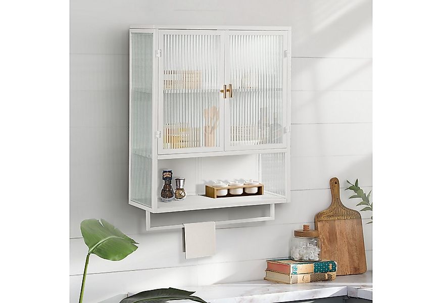 Celya Hängeschrank 60 cm Badezimmerschrank Wandschrank mit drei Ebenen Stau günstig online kaufen