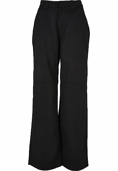 URBAN CLASSICS Stoffhose "Urban Classics Damen Ladies Straight Leg Workwear günstig online kaufen