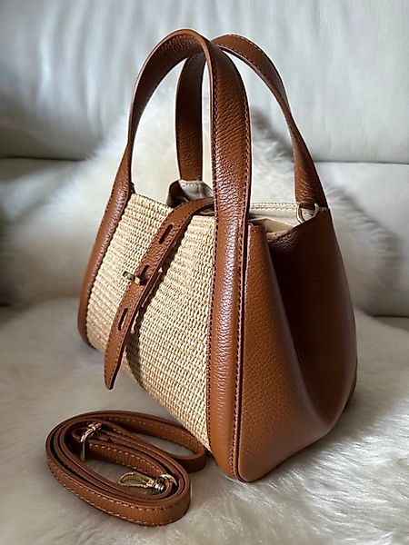 Goodman Design Handtasche Italienische Raffiatasche mit günstig online kaufen