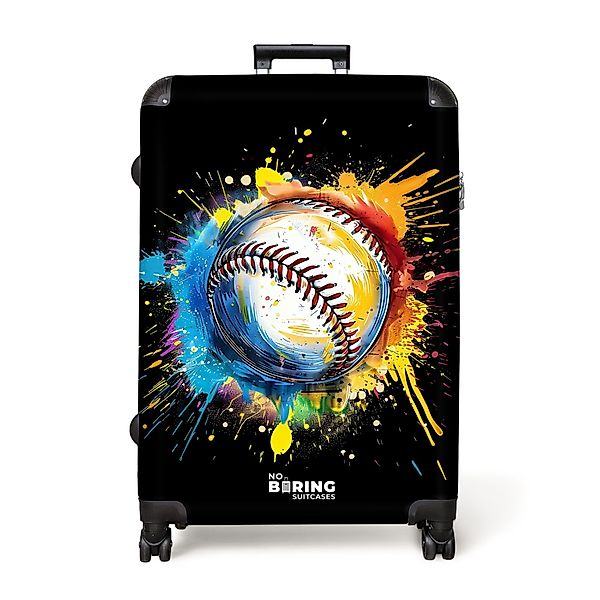 NoBoringSuitcases.com© Hartschalen-Trolley Baseball mit Graffiti 77 günstig online kaufen