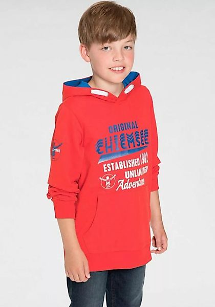 Chiemsee Kapuzensweatshirt mit Kontrast-Futter günstig online kaufen