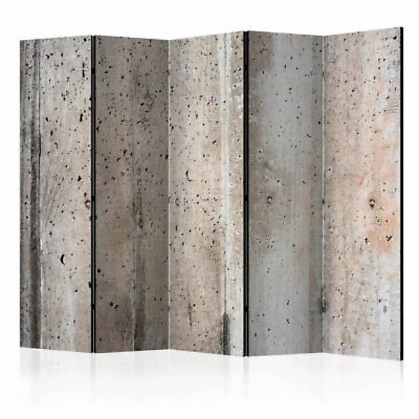 artgeist Paravent Old Concrete II [Room Dividers] grau Gr. 225 x 172 günstig online kaufen