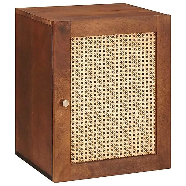 vidaXL Badezimmerschrank mit Tür Braun 38 x 33,5 x 48 cm Holzwerkstoff 4018 günstig online kaufen