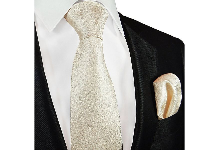 Paul Malone Krawatte Herren Hochzeitskrawatte mit Tuch floral 100% Seide Ho günstig online kaufen