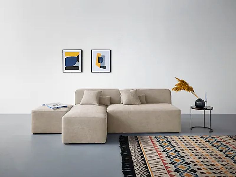 andas Ecksofa "Sundstrup L-Form", Modulserie, individuelle Zusammenstellung günstig online kaufen