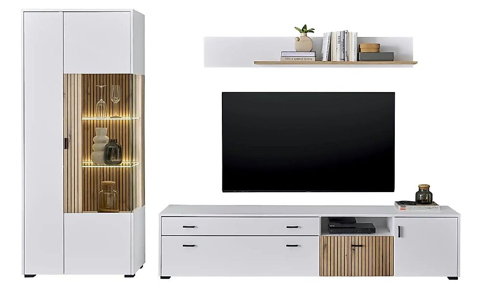 Home affaire Wohnwand "HUDSON" Set, 3 Stk. tlg. günstig online kaufen