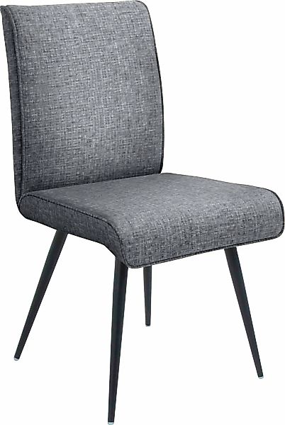 K+W Komfort & Wohnen 4-Fußstuhl "Giacomo I" () 1 Stk.4- Fußstuhl mit umlauf günstig online kaufen