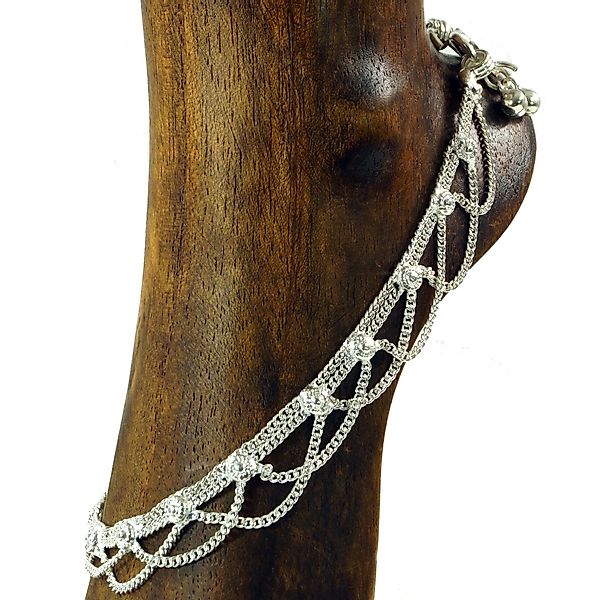 Guru-Shop Fußkette Indisches Bollywood Fußkettchen, orientalische.. günstig online kaufen