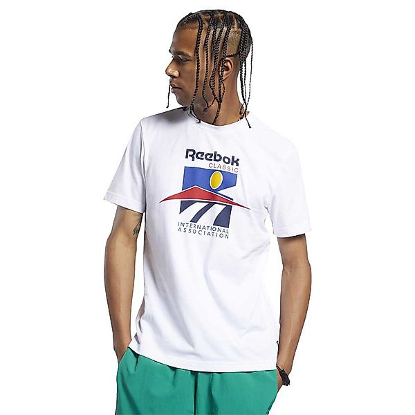Reebok Classics International Sport Kurzärmeliges T-shirt XL White günstig online kaufen