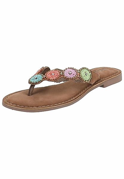 Lazamani Zehentrenner "Lazamani Sandalen Leder/Textil" günstig online kaufen