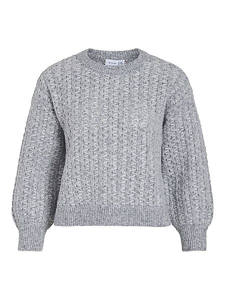 Vila Strickpullover Weich gestrickt, lässig geschnitten, stylisch (1-tlg) V günstig online kaufen