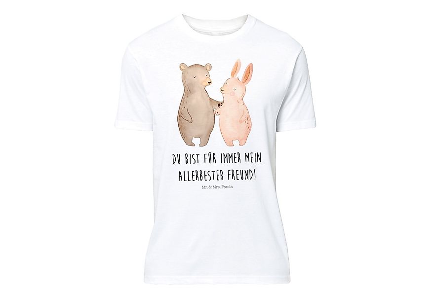 Mr. & Mrs. Panda T-Shirt Bär Hase Umarmen - Weiß - Geschenk, Junggesellenab günstig online kaufen