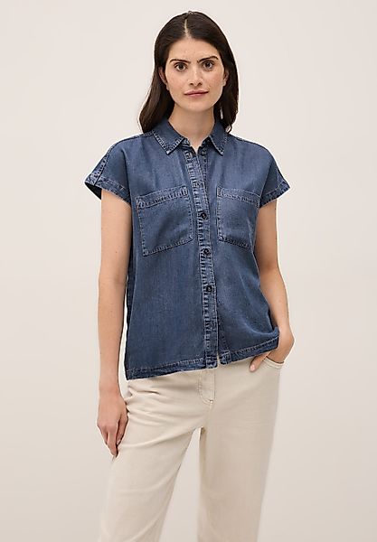 CECIL Jeansbluse in Denim-Optik günstig online kaufen