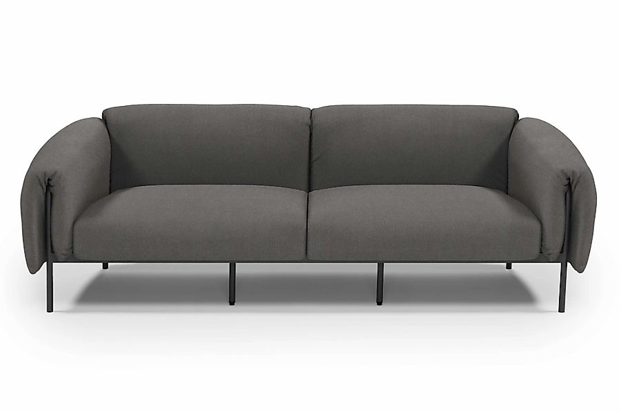 Home affaire 3-Sitzer "Lumi" Outdoor Gartensofa, wetterfeste Materialien, B günstig online kaufen