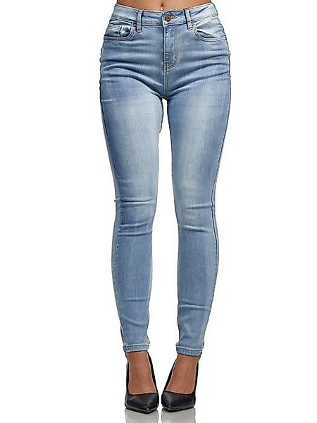 Tazzio High-waist-Jeans F101 Damen Skinny Fit Jeanshose günstig online kaufen