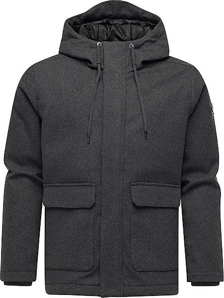 Ragwear Outdoorjacke Mr Them Felt YOUMODO Warmer Herren Wollmantel mit groß günstig online kaufen