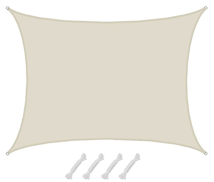 AMANKA Sonnensegel Sonnensegel Karakum Beige 5x6m günstig online kaufen