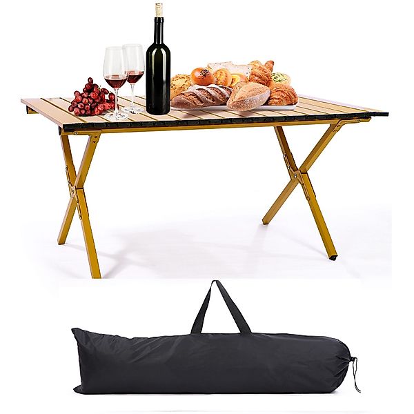 LEAZZLE Campingtisch Outdoor Alu Klapptisch Campingtisch günstig online kaufen