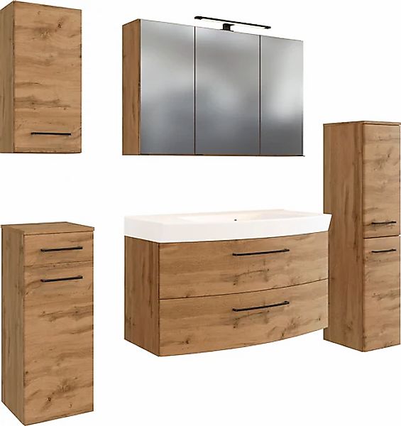 welltime Badmöbel-Set »Chicago« 5 Stk. tlg. günstig online kaufen
