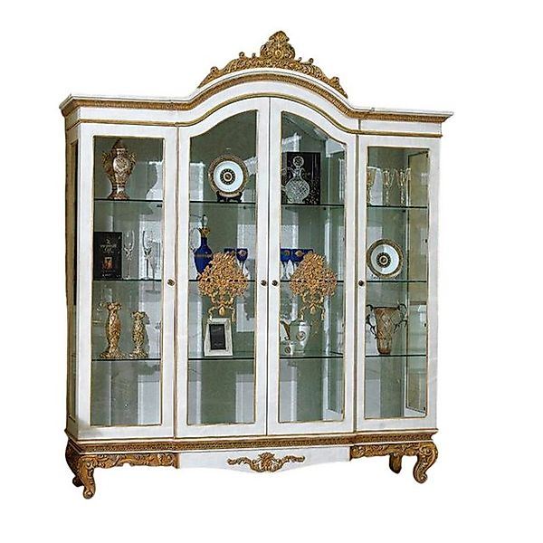 Xlmoebel Vitrine Vier-türiger Schauvitrinenschrank für das Wohnzimmer im (Y günstig online kaufen