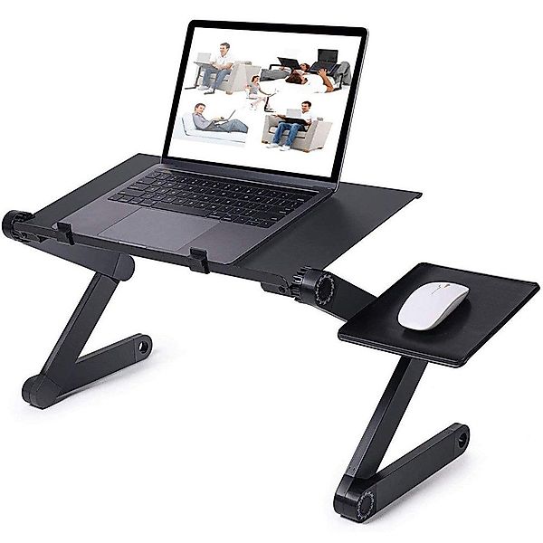 JEOBEST Laptoptisch Laptop-Ständer, Aluminiumlegierung Platte 42x26cm, günstig online kaufen