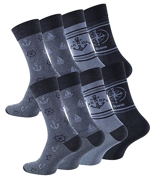 Cotton Prime® Socken MARITIM (8-Paar) günstig online kaufen