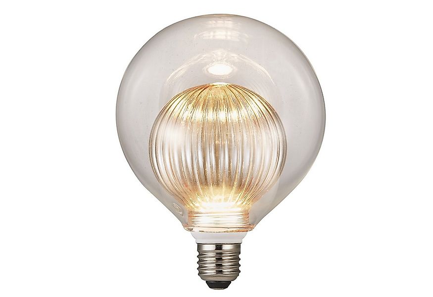 Nordlux LED-Leuchtmittel Lampe Deco E27 G125 Double 2700K 240Lm Goldfarben günstig online kaufen