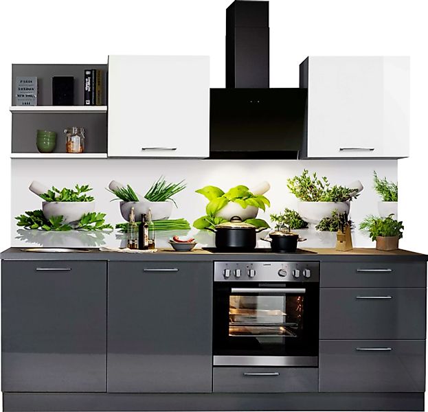 Express Küchen Küchenzeile "Jena", vormontiert, mit Soft-Close-Funktion, St günstig online kaufen