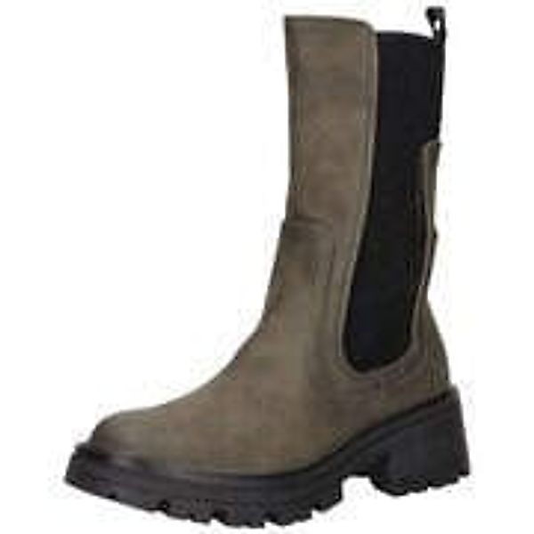 Mustang Chelsea Stiefelette Damen grün günstig online kaufen
