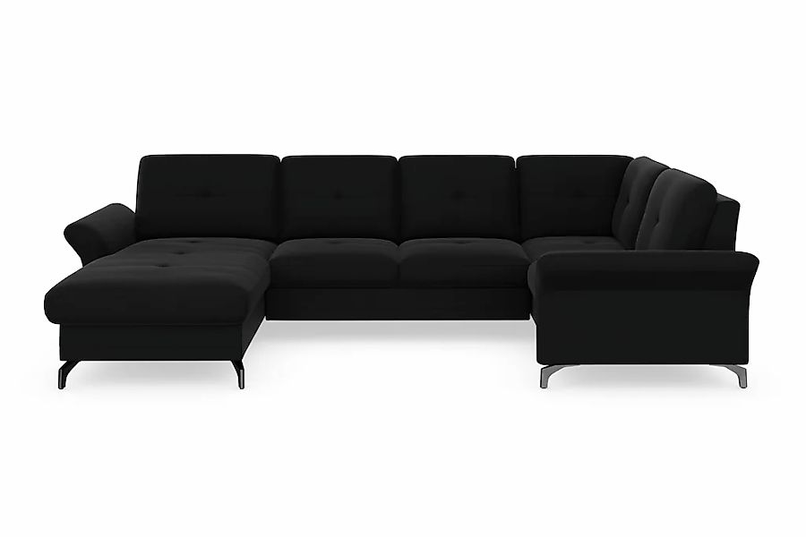 Home affaire Wohnlandschaft "Calando U-Form" wahlweise mit Bettfunktion, Be günstig online kaufen