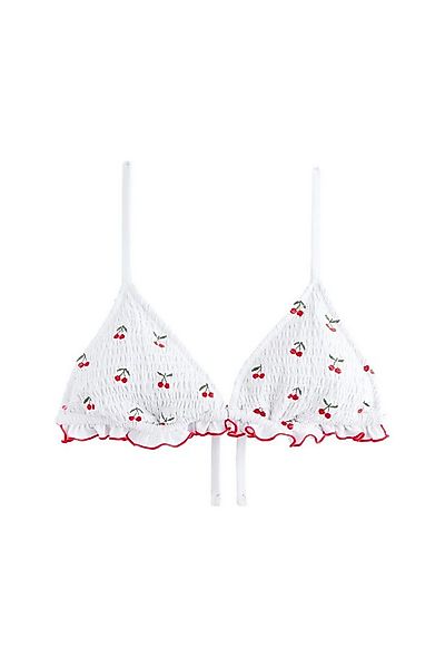 Next Triangel-Bikini-Top Gerafftes Triangel-Bikinioberteil (1-St) günstig online kaufen