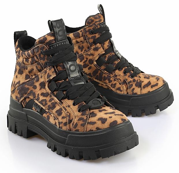 Buffalo ASPHA NC MID Schnürboots Trendboots, Stiefelette, Plateauboots im L günstig online kaufen
