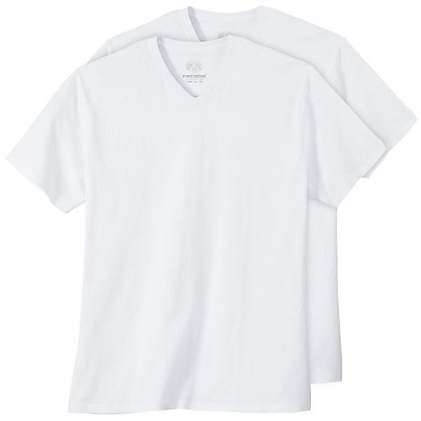 CECEBA V-Shirt Ceceba Übergrößen T-Shirt 2er-Pack günstig online kaufen