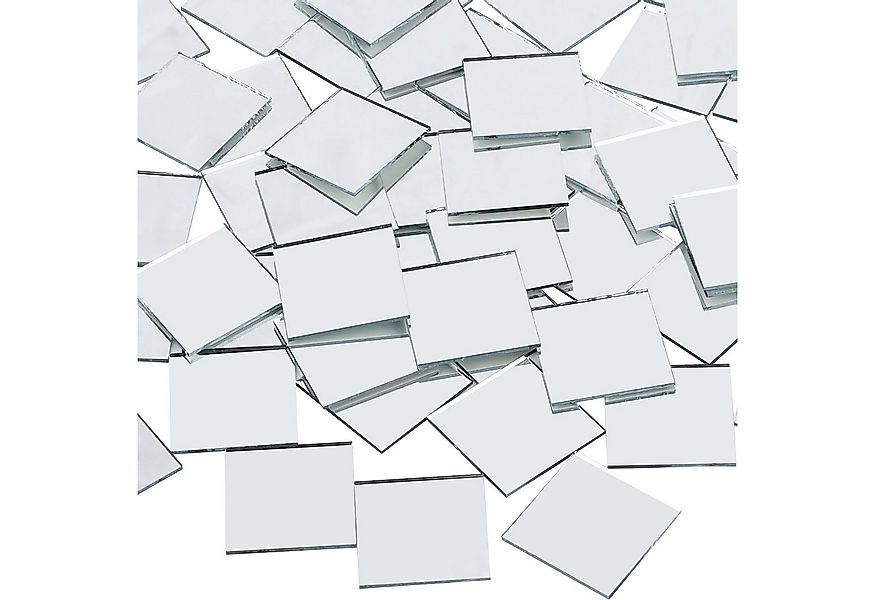 Belle Vous Wandspiegel Quadratische Mosaikspiegel Set (120 Stück) - 2,5 x 2 günstig online kaufen
