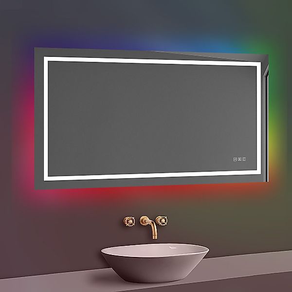 duschspa Badspiegel Spiegel mit LED Beleuchtung günstig online kaufen