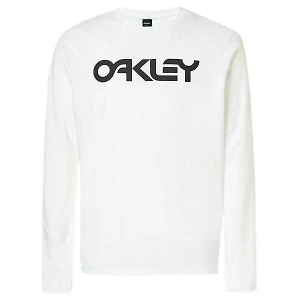 Oakley Apparel Mark Ii Langarm-t-shirt 3XL White / Black günstig online kaufen