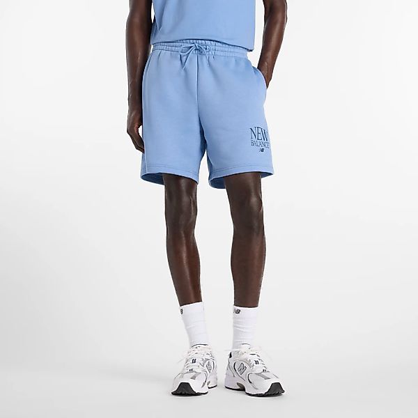 New Balance Sweatshorts aus weicher Fleece-Qualität, mit Kordelverschluss, günstig online kaufen