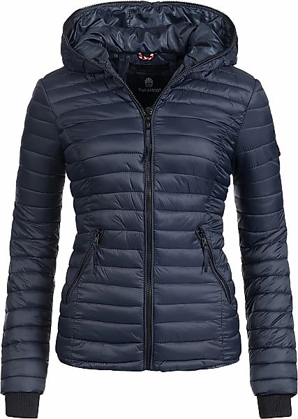 Navahoo Steppjacke "Kimuk" mit Kapuze leichte Übergangsjacke mit Kapuze günstig online kaufen