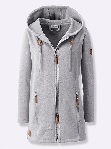 Casual Looks Shirtjacke "Sweatjacke", (1 tlg.) günstig online kaufen