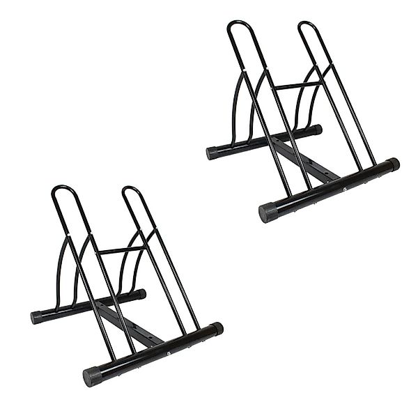 TRUTZHOLM Fahrradständer Für 4 Fahrräder DUO Schwarz günstig online kaufen