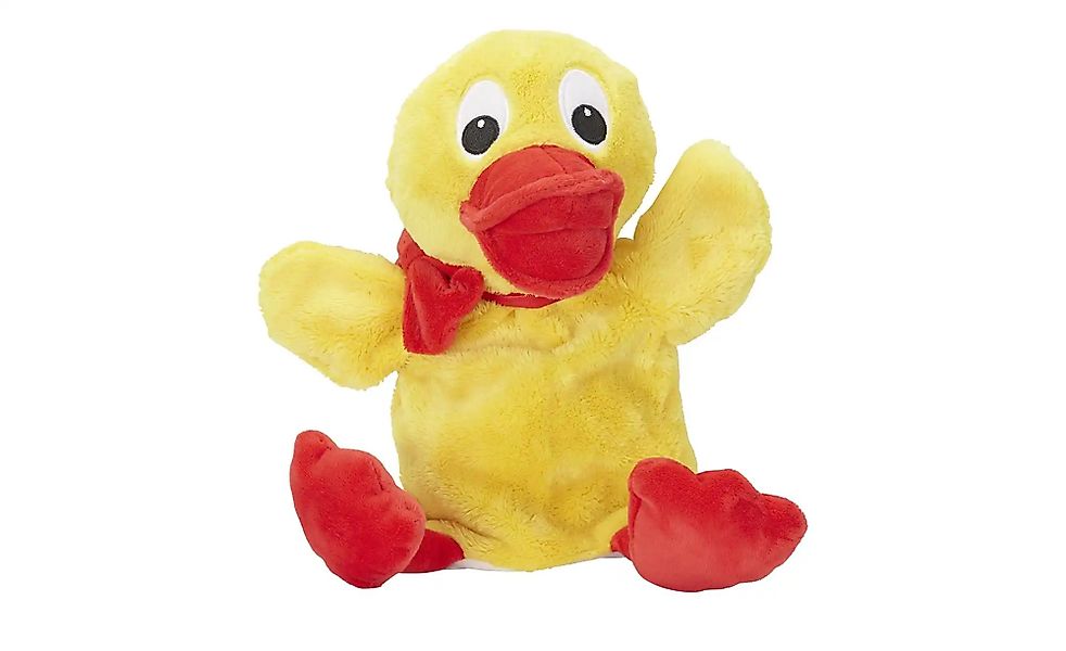 Heunec® Handpuppe Schnatterinchen, 28 cm, Gelb, GRS Material, Ente von Sand günstig online kaufen