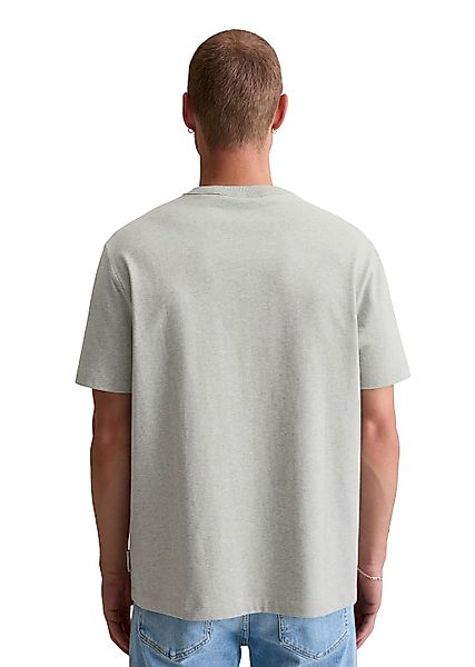 Marc OPolo DENIM T-Shirt relaxed, Tonale Stickerei, meliert günstig online kaufen