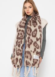 SASSYCLASSY Schal Schal Damen mit Leo-Print günstig online kaufen