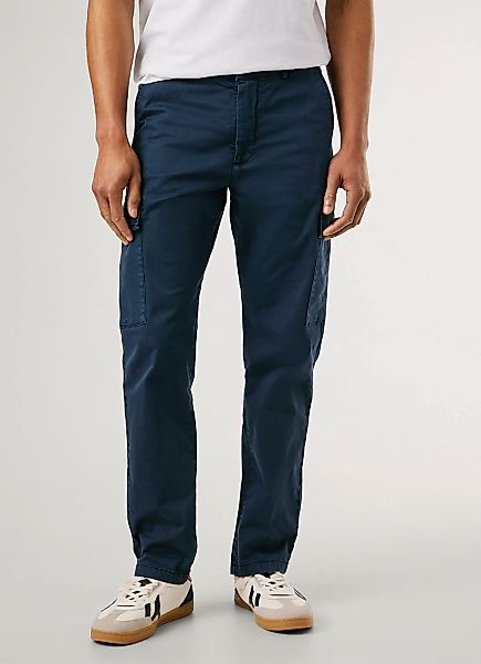 Pepe Jeans Chinohose "SLIM CARGO TWILL" mit aufgesetzten Taschen günstig online kaufen