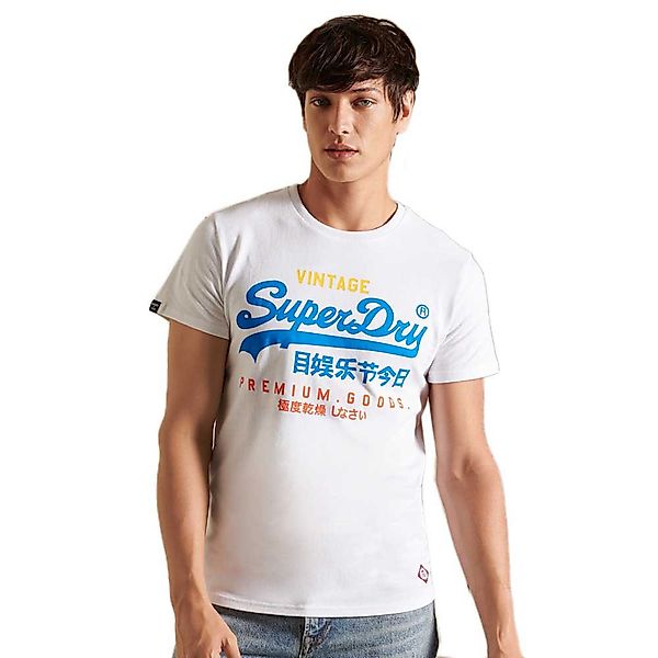 Superdry Vl Tee Triple Pack T-shirt 2XL Optic/Orange Marl/Green Marl günstig online kaufen