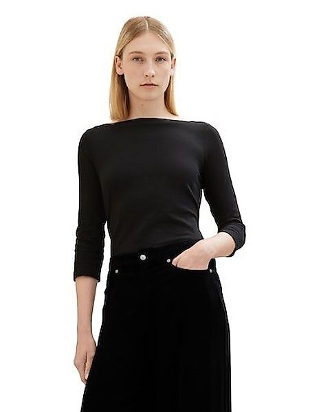 TOM TAILOR 3/4-Arm-Shirt mit kurzer Ärmellänge günstig online kaufen